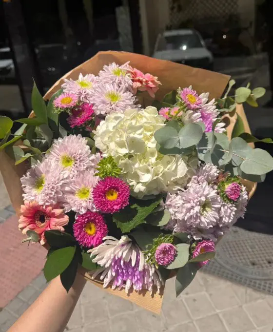 ramos de flores floristeria la vid