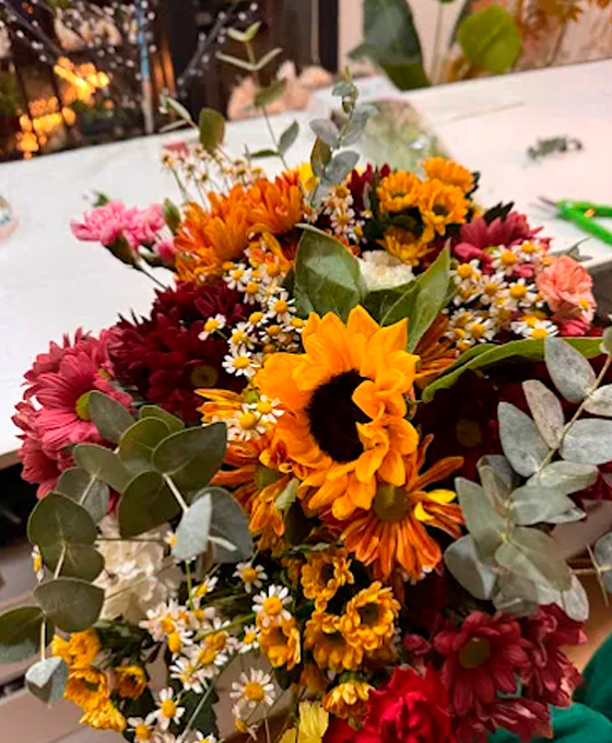 Ramos de flores en Leganés